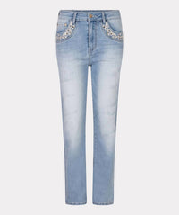 Esqualo - Embroidered Trousers