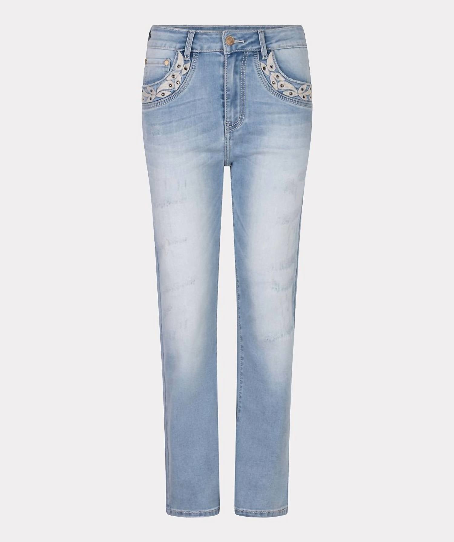Esqualo - Embroidered Trousers
