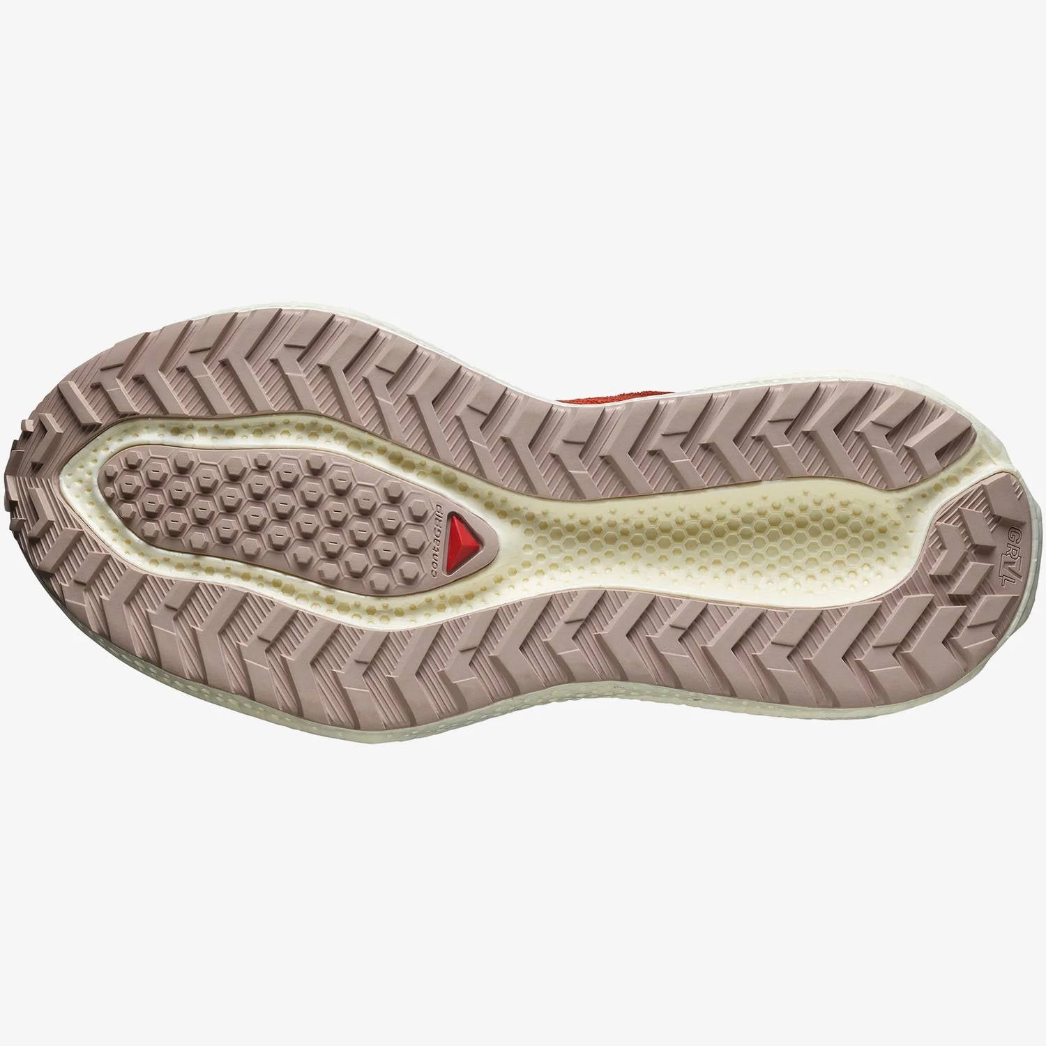 SALOMON Women's Aero Glide 3 Grvl Running Shoes in burnt ochre vanilla ice etherea 1 - women's shoe - view 6