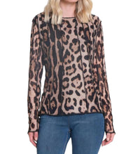 John Mark - Mesh Long Sleeve Top