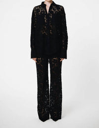 Sans Faff - London Lace Oversized Dress Shirt