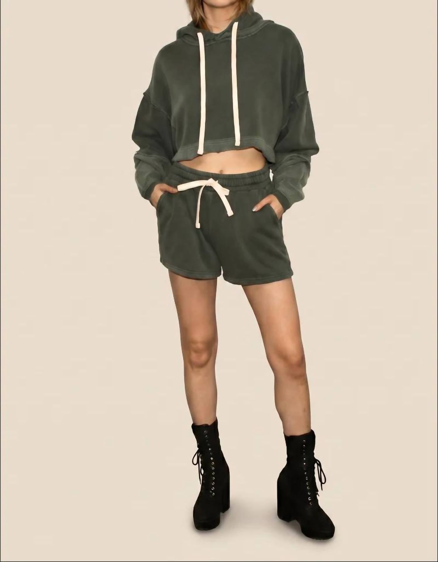 People Of Leisure - Bonnie Drawstring Shorts