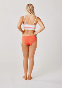 Carve Designs Mustique Reversible Bottom in sunset sea grass - women's swimwear - view 4