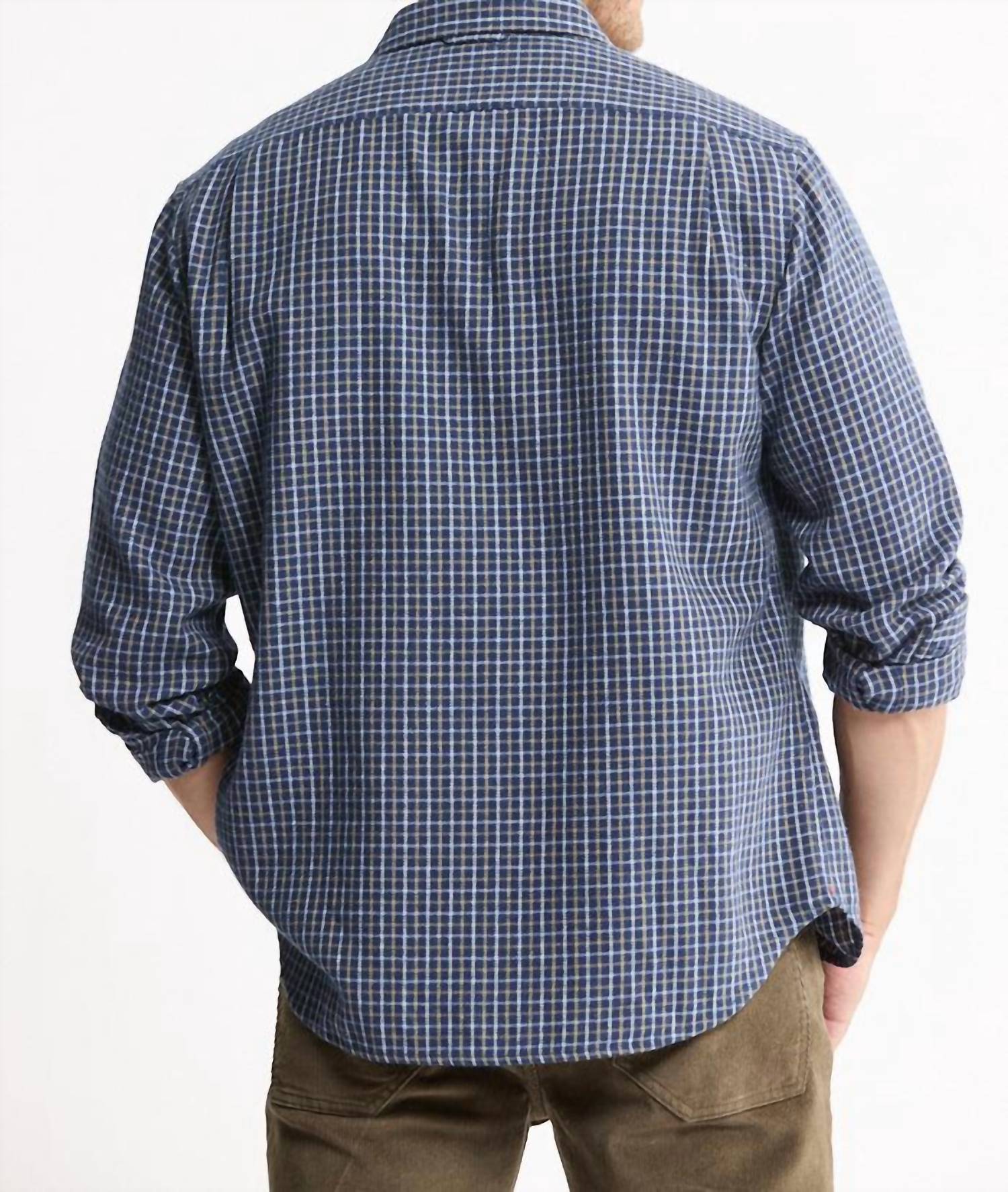 Jachs New York - Manor Twill Button-Up Flannel Shirt