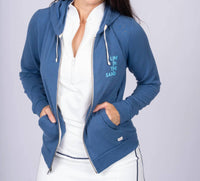 Line In The Sand - Afternoon Zip Long Sleeve Hoodie