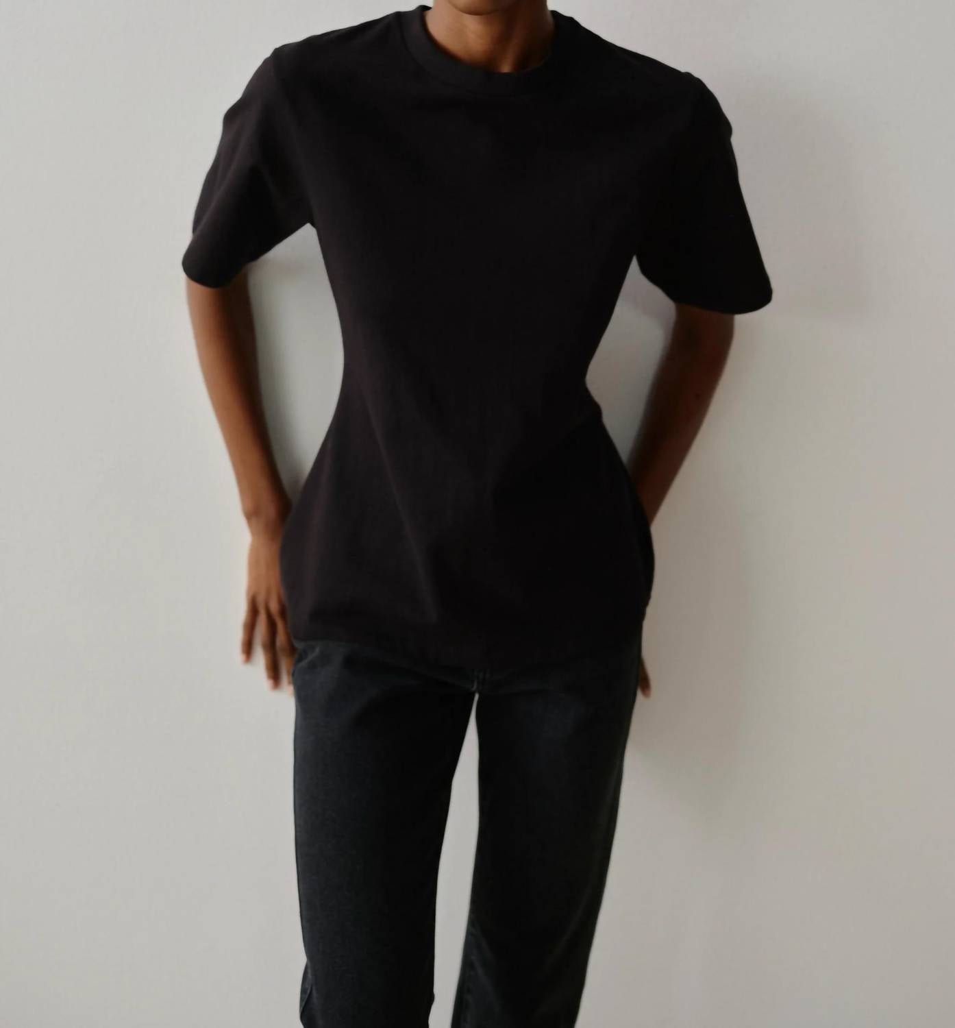 Dl1961 - Women'S - Girlfriend Elevated Peplum Tee