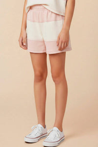 Hayden La - Girl's Color Block Shorts