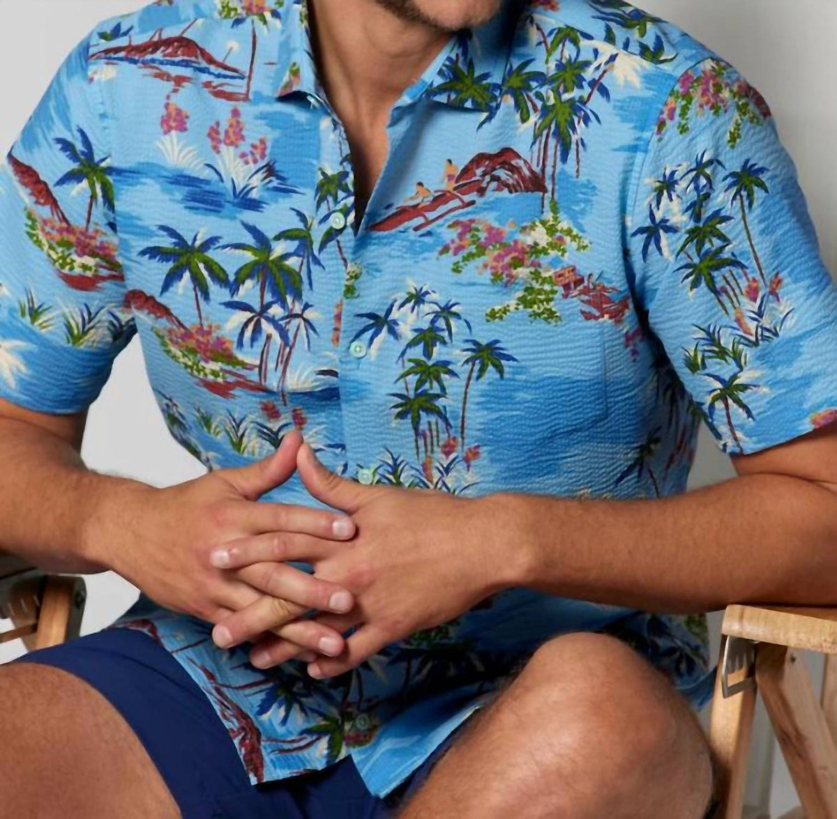 Tori Richard - Inter-island Seersucker Shirt