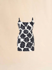 Marni - Luna Print Bonded Poplin Mini Dress