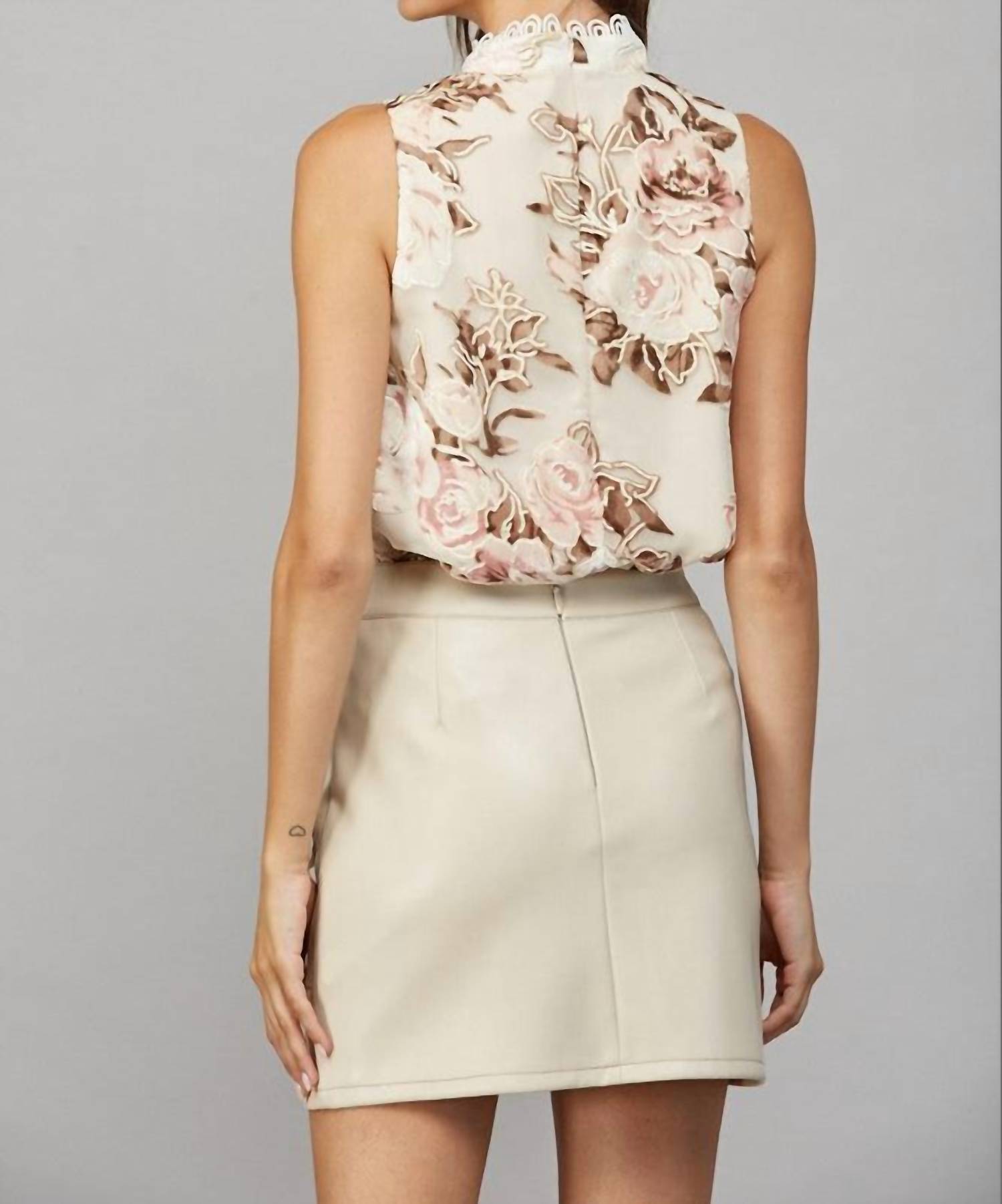 Fate By Lfd - Velvet Bloom Top