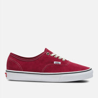 Vans Unisex Authentic Corduroy Shoe in rumba red - sneaker - detail view