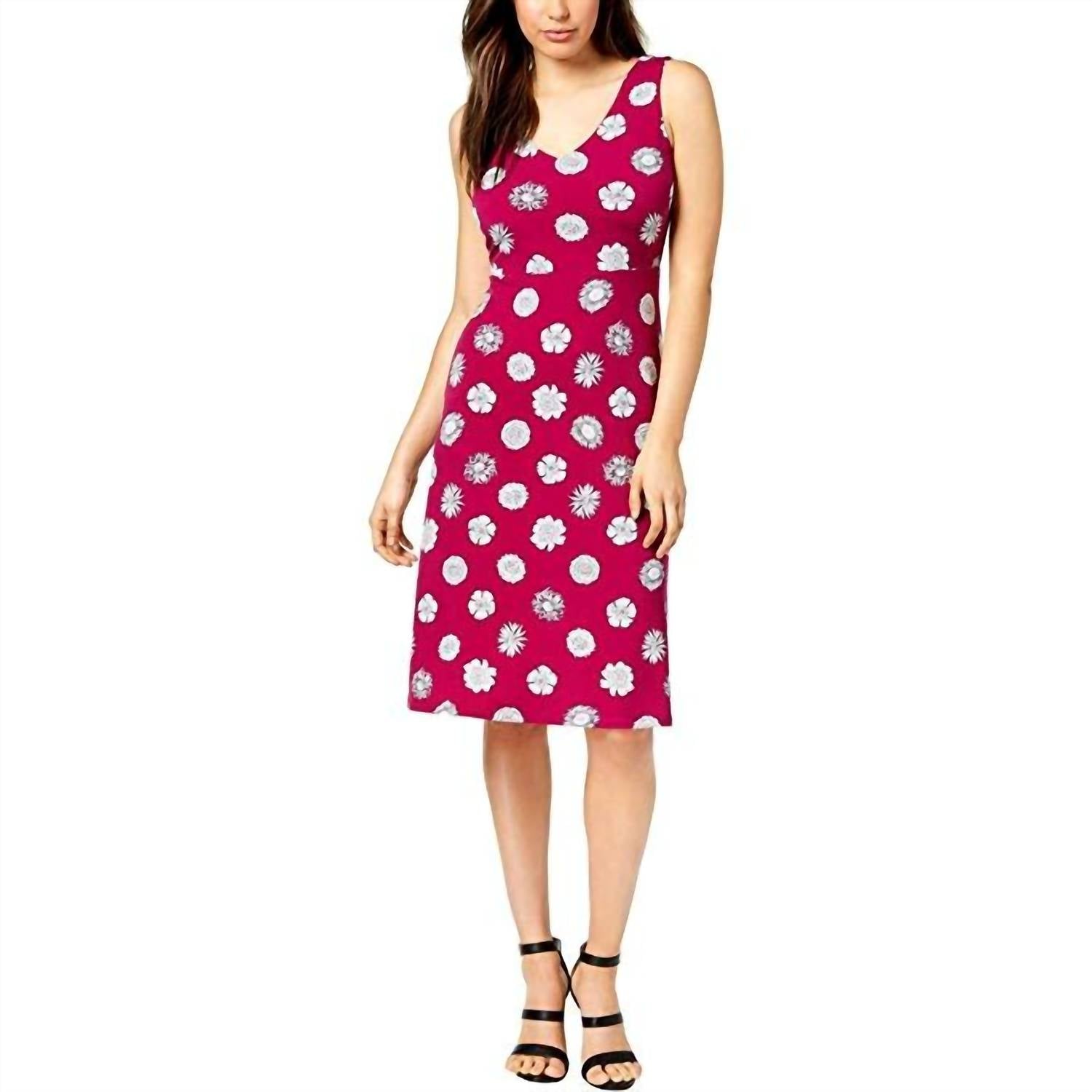 Vince Camuto - Crisscross Back A Line Mini Dress