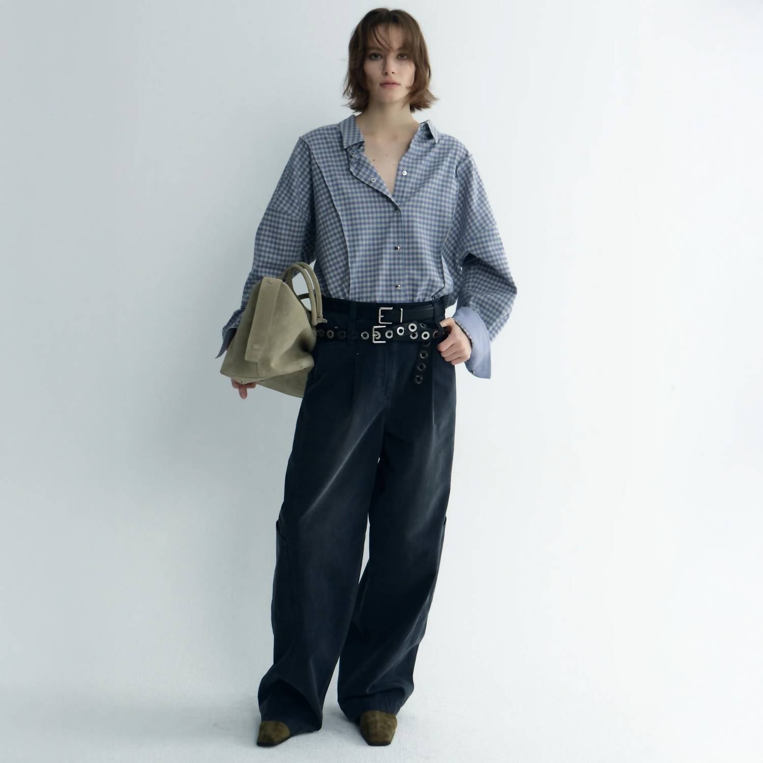 Time - Oversized Check Shirt