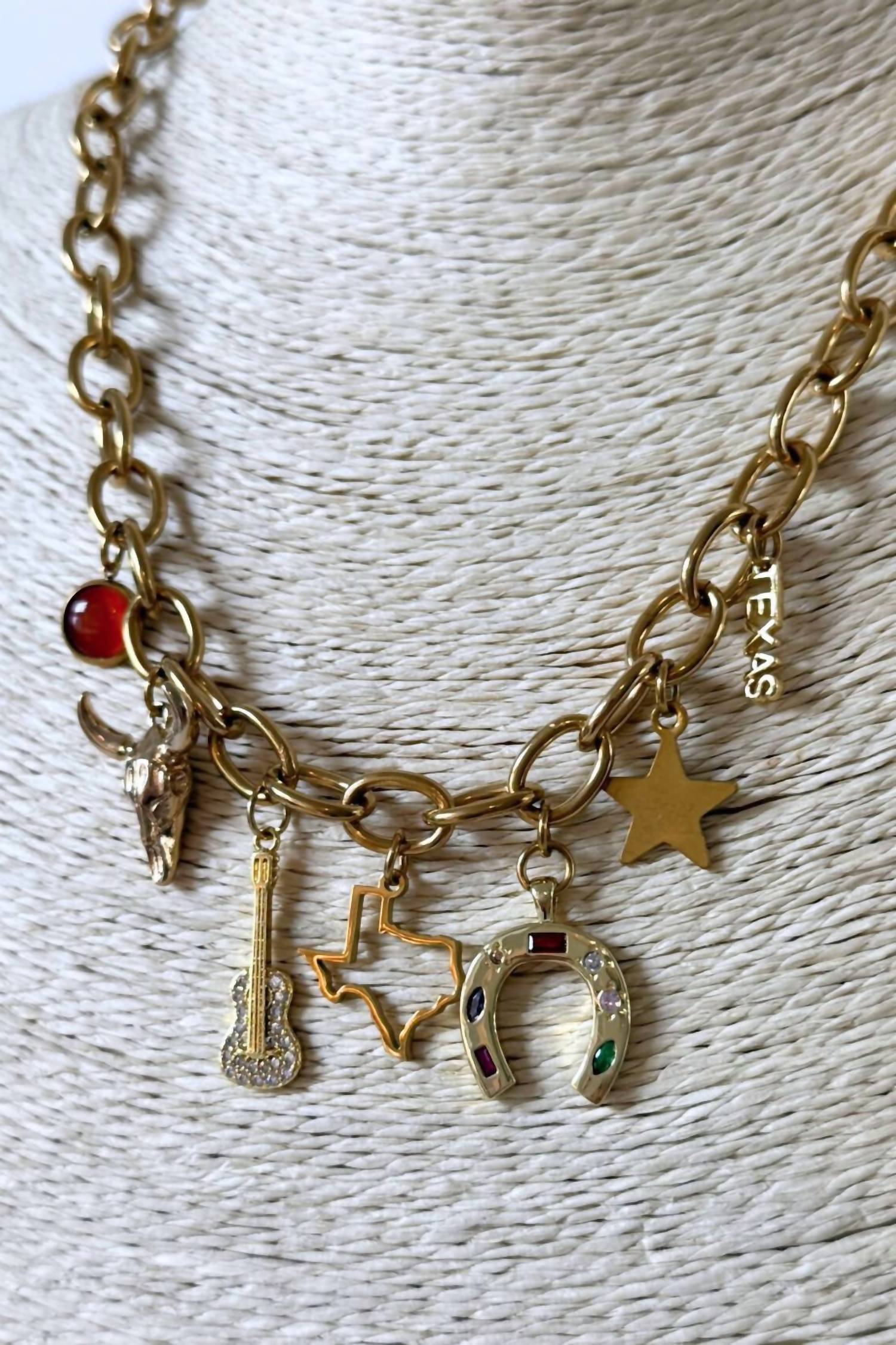 Kessler Elliott - Women's The Texas Ii Charm Necklace