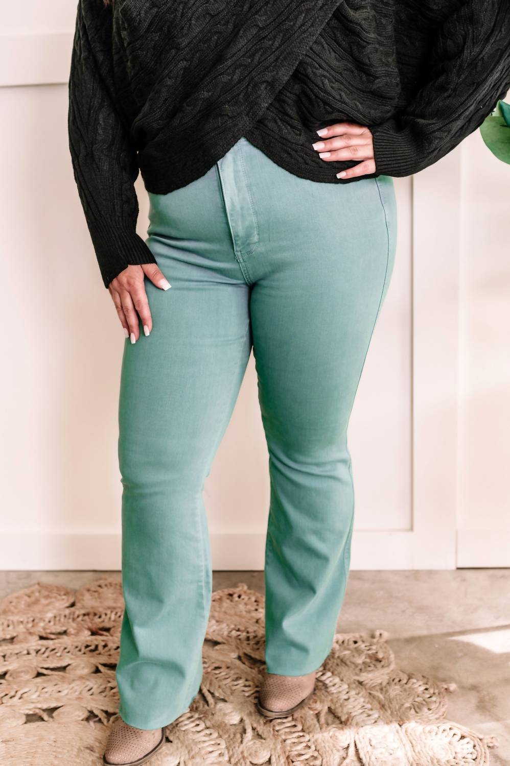 Judy Blue - High Waisted Tummy Control Flare Jeans