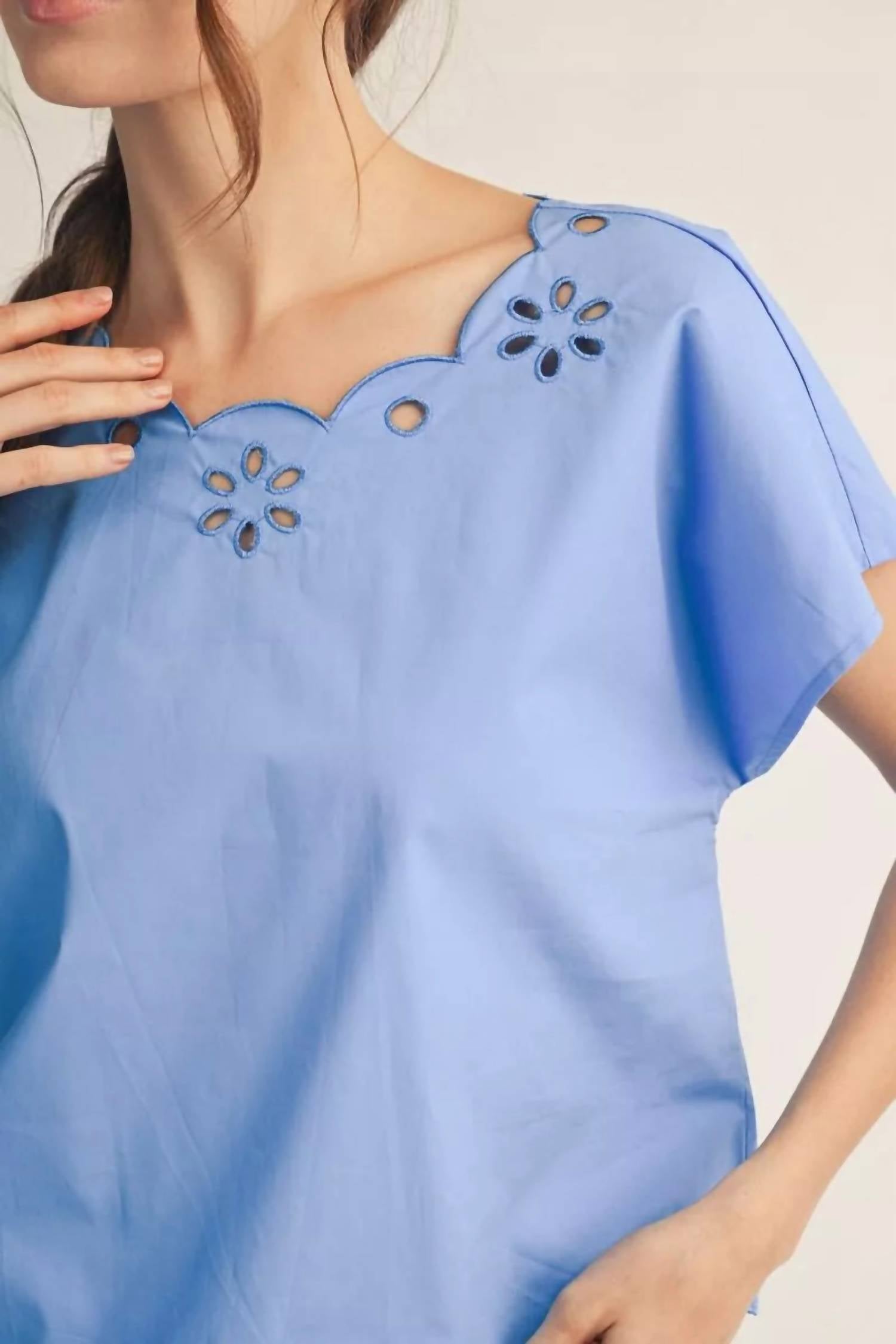 Jodifl I Will 2 Piece Set in blue - women's skirt - view 5