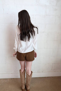 Ichi - Marie Pearl Blouse