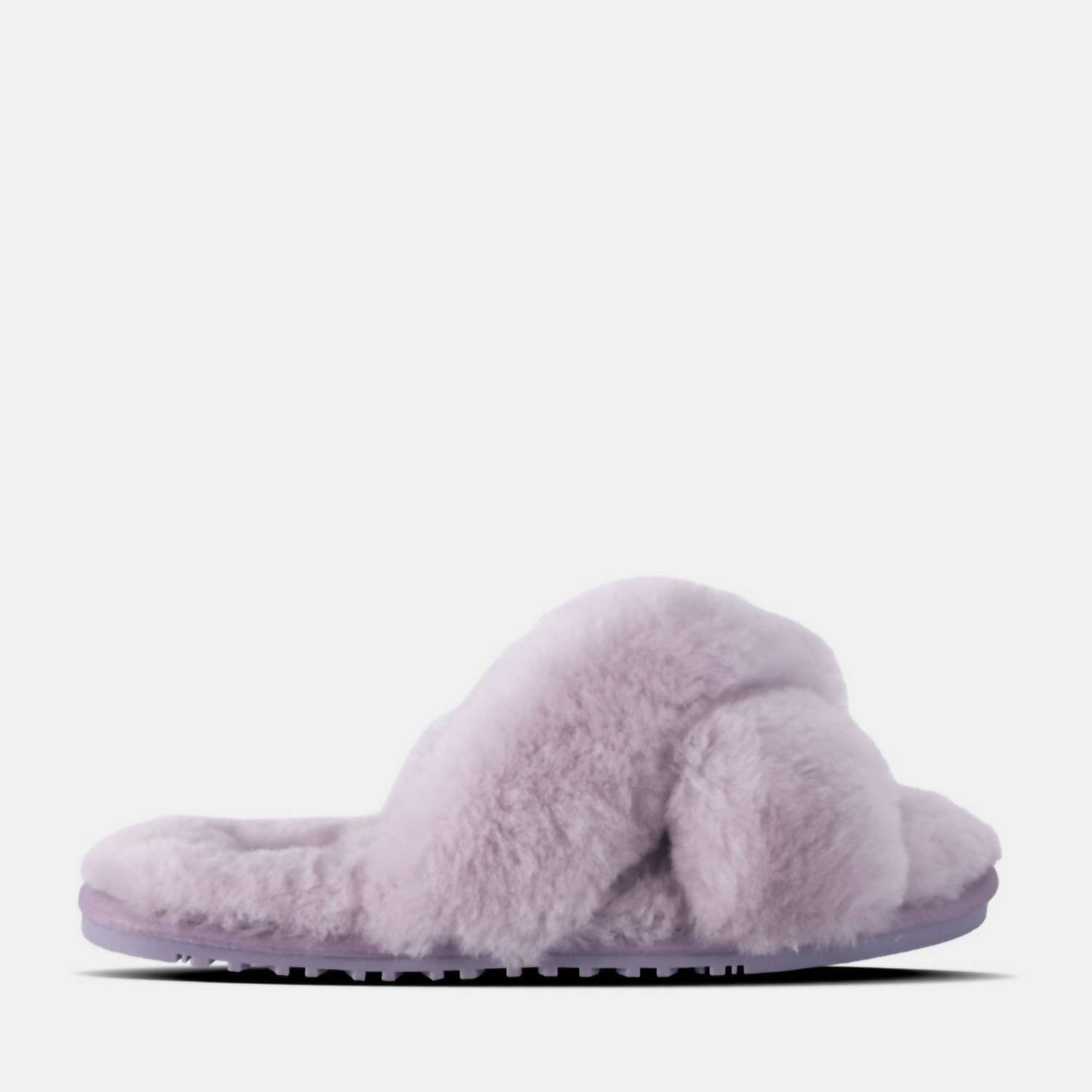Lamo Women's Serenity Sheepskin Slipper in lavender - women's shoe