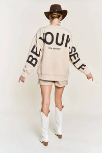 Jade By Jane - KIDS BE YOURSELF SWEATSHIRT