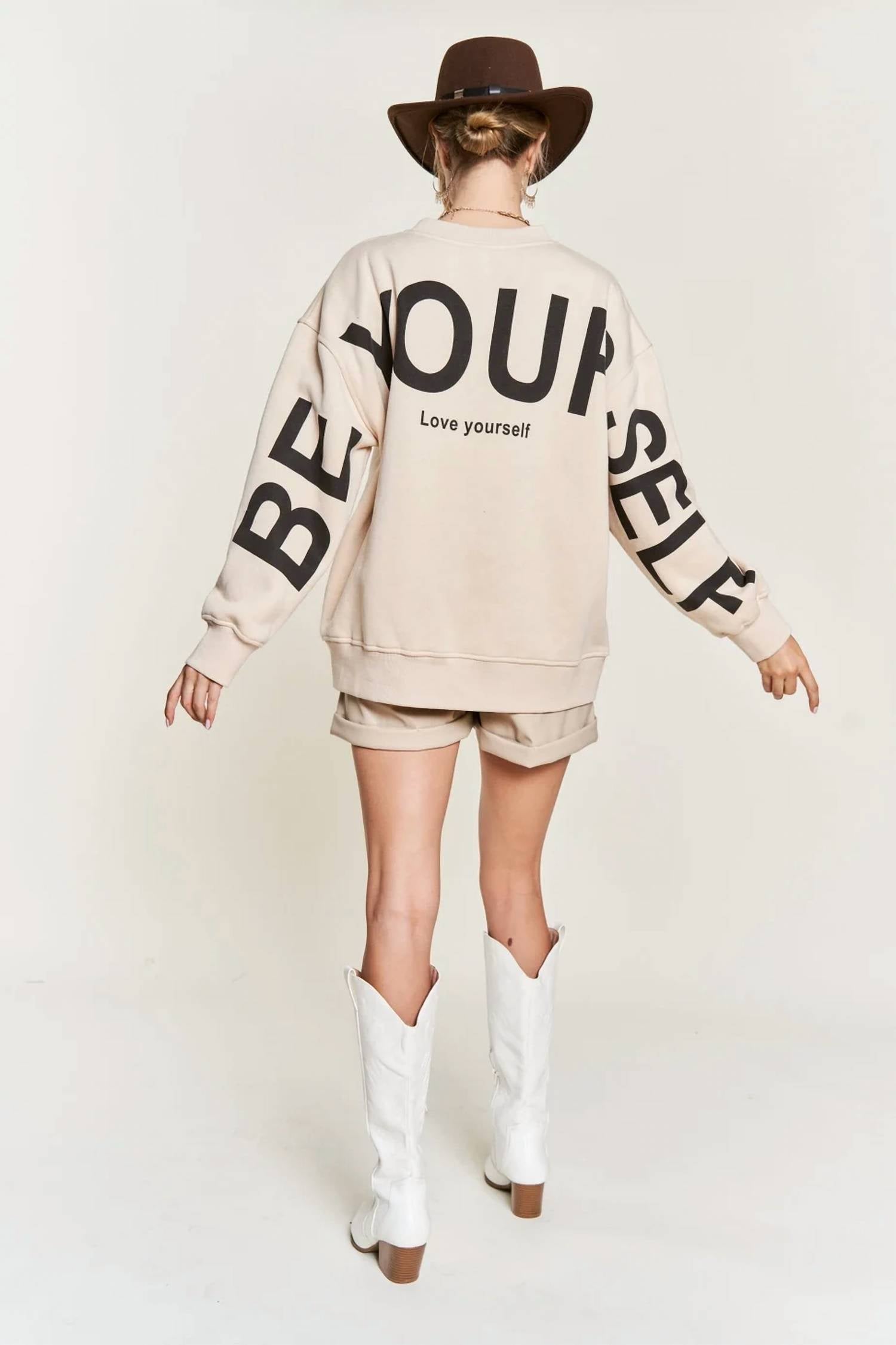 Jade By Jane - KIDS BE YOURSELF SWEATSHIRT
