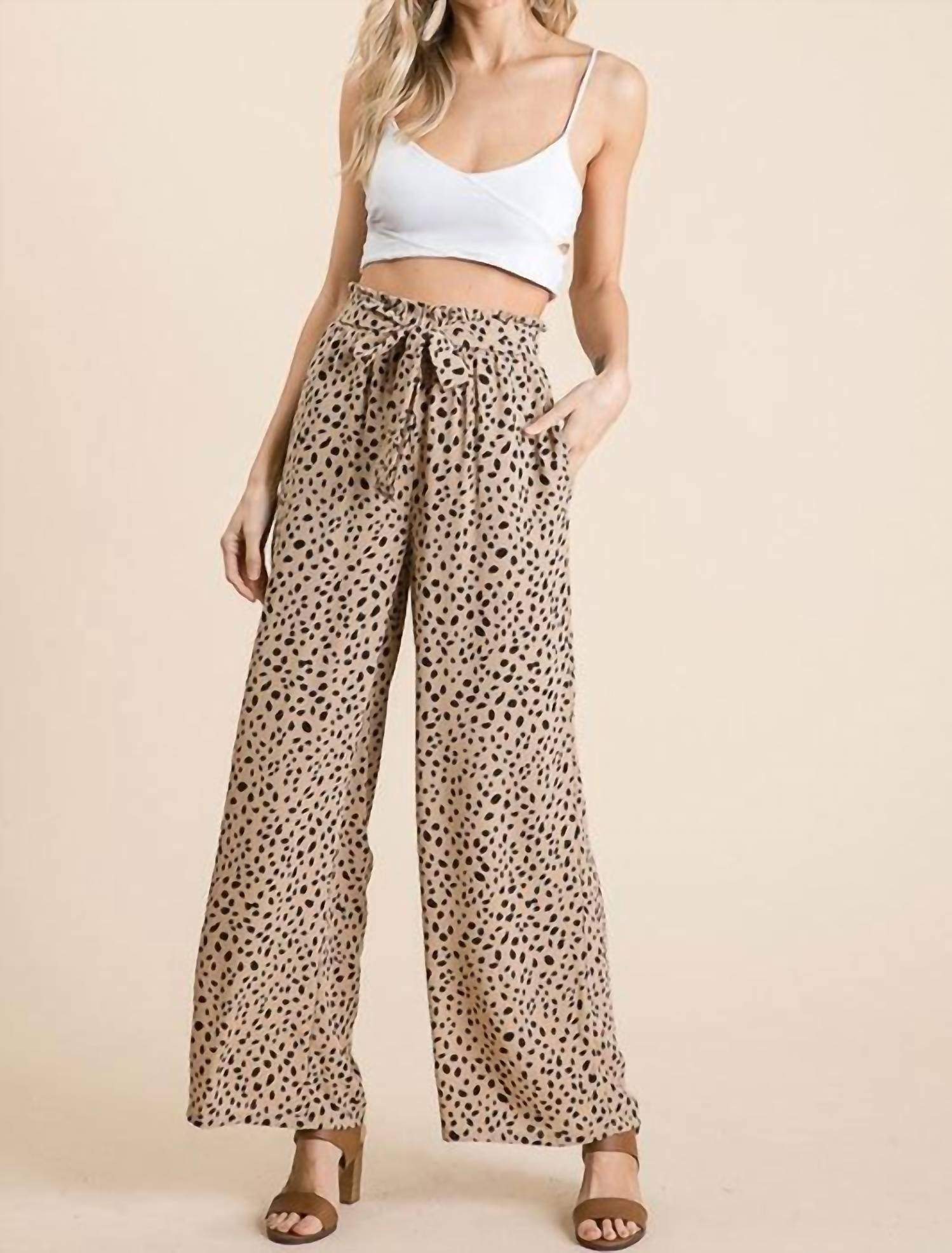 Vanilla Bay - Paperbag Pants