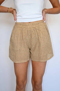 Vintage Havana - Eve's Eyelet Shorts