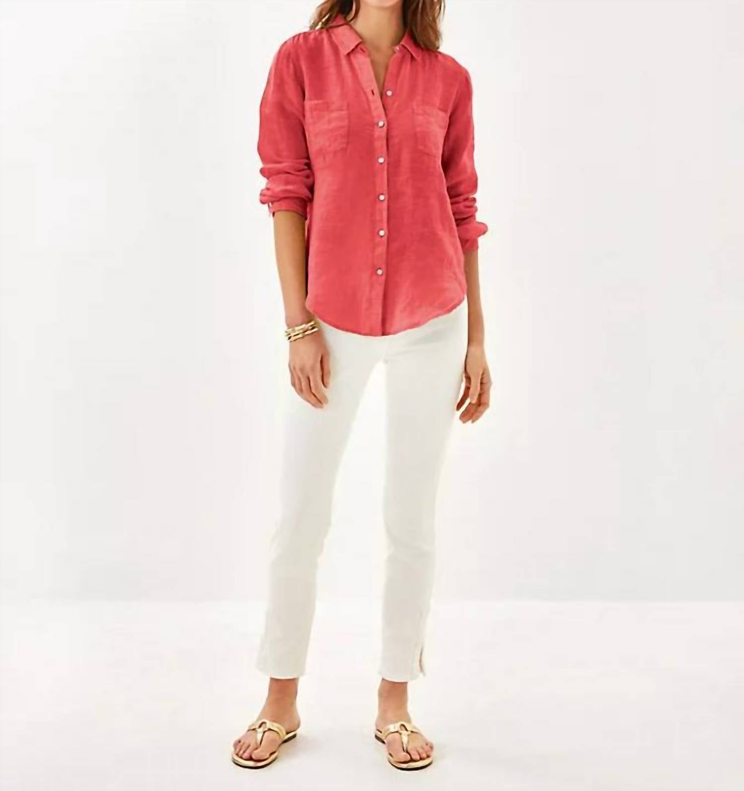 Lilly Pulitzer - Sea View Button Down Shirt