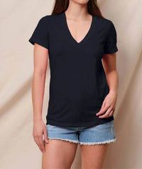 Sundry - V-neck Short Sleeve Tee