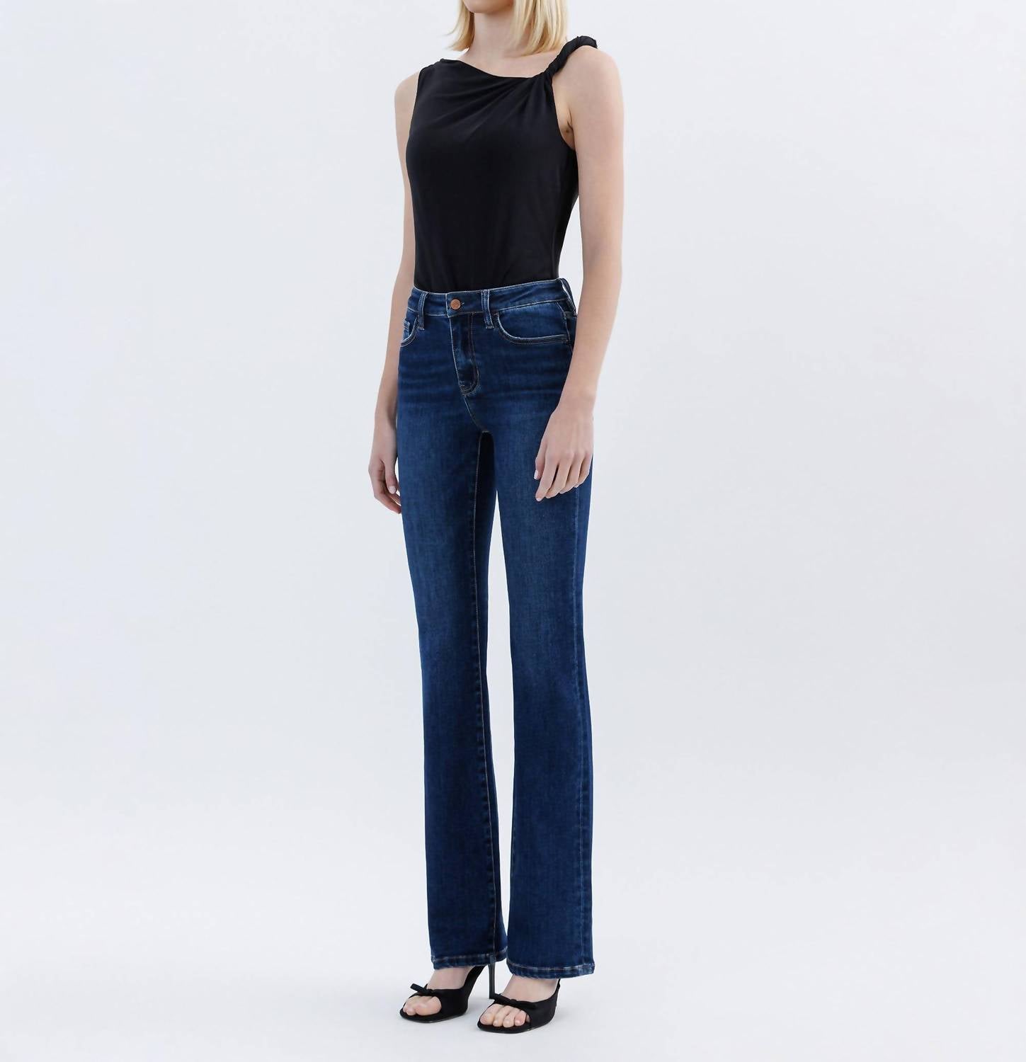 Lovervet - Pippa Tummy Control High Rise Bootcut Jeans