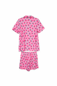Katydid - Strawberry Print Loungewear Set