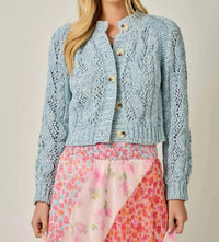 Mystree - Brooklyn Cable Knit Cardigan