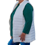 Multiples - Zip Collar Quilted Vest