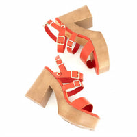 Andrea - Women's Ankle-strap Heeled Sandals