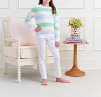 The Beaufort Bonnet Company - Girls Cissy Striped Sweater