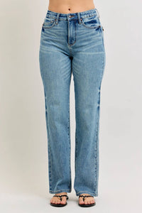 Judy Blue - High Waist Tummy Control Slim Straight Leg Jeans