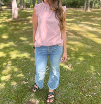 Sneak Peek - Lets Go Out Kick Flare Denim Jeans