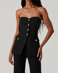 Astr - Milani Tailored Bustier Top