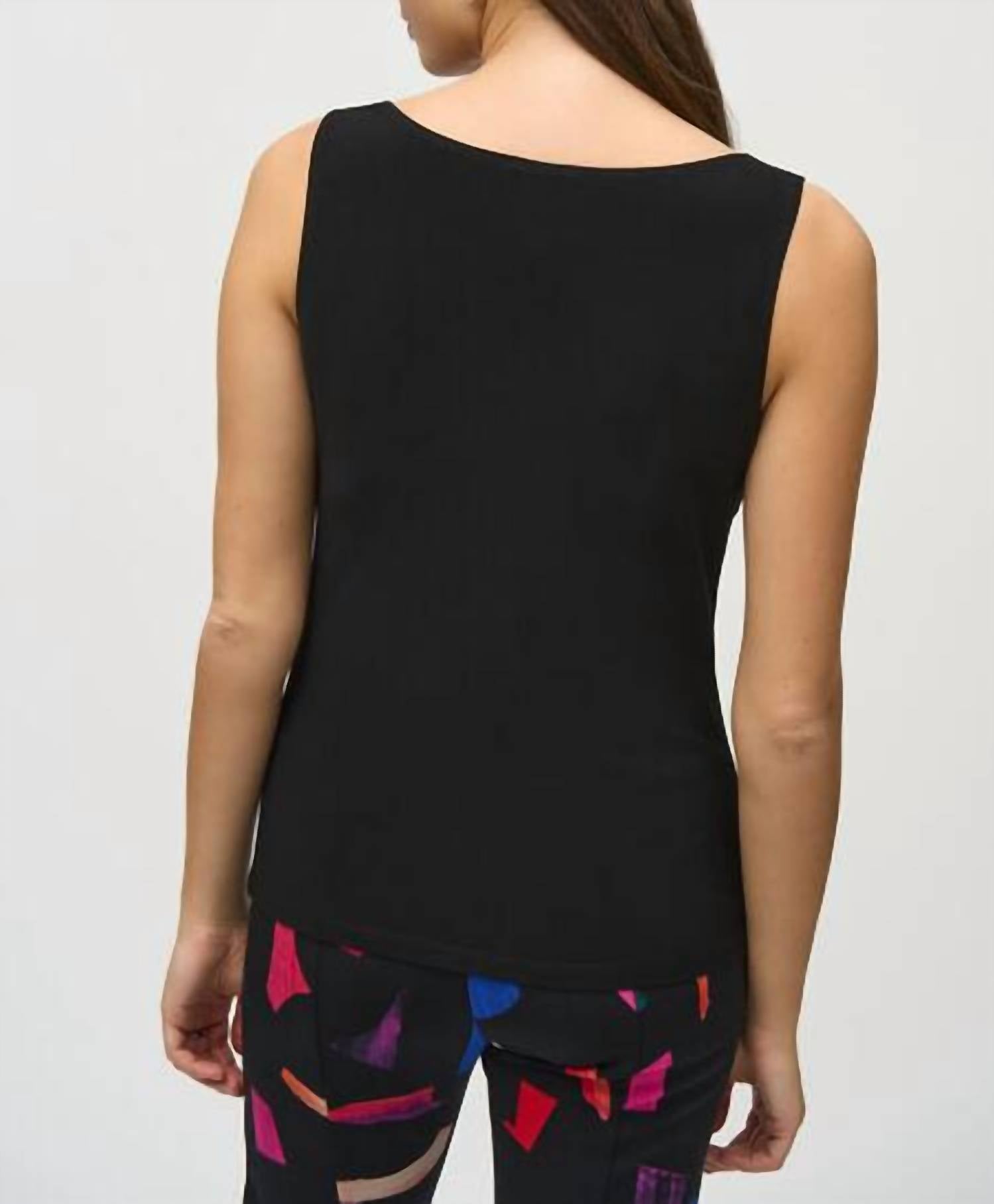 Joseph Ribkoff - Cowl Neck Sleeveless Top