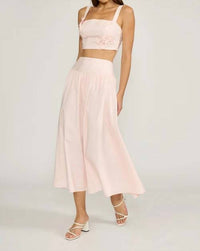 Lucy Paris - Luna Flower Top & Skirt Set
