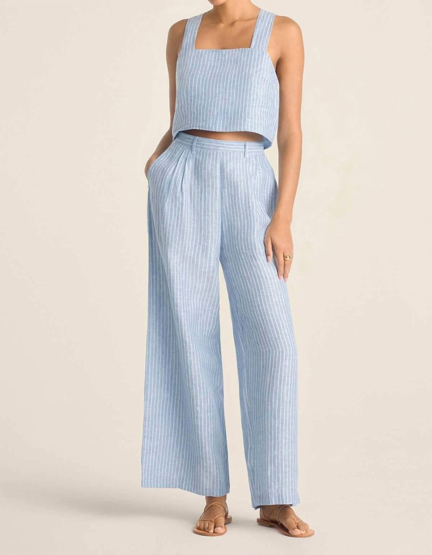 Vitamin A - Getaway Linen Pant