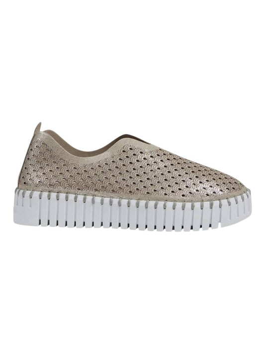 Ilse Jacobsen - Women's Tulip Platform Perforated Tennis Shoe