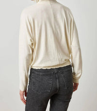 Lilla P - Shawl Collar Wedge Top