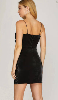 She + Sky - Asymmetrical Cami Dress
