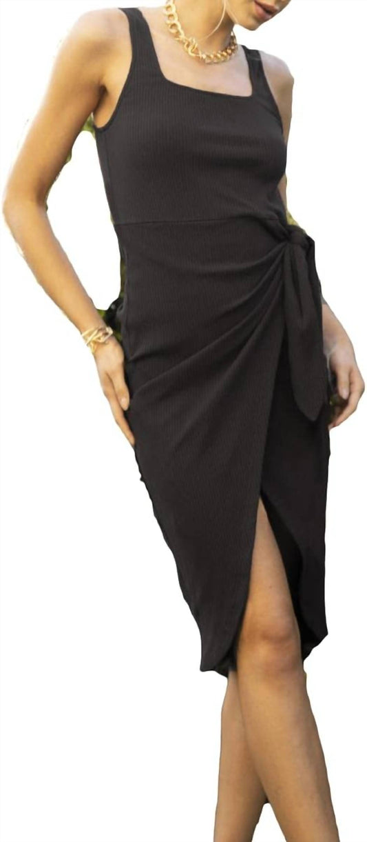 Bishop + Young - Shawna Side Tie Dress