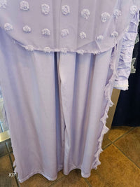 Made In Italy - Women's Silk Pant With Fringe