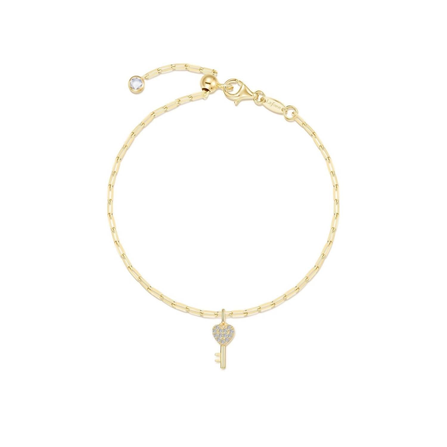 Lafonn Women's Key To Forever Bracelet in gold - women's jewelry