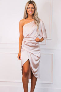 Do+Be - Back To You One Shoulder Midi Dress