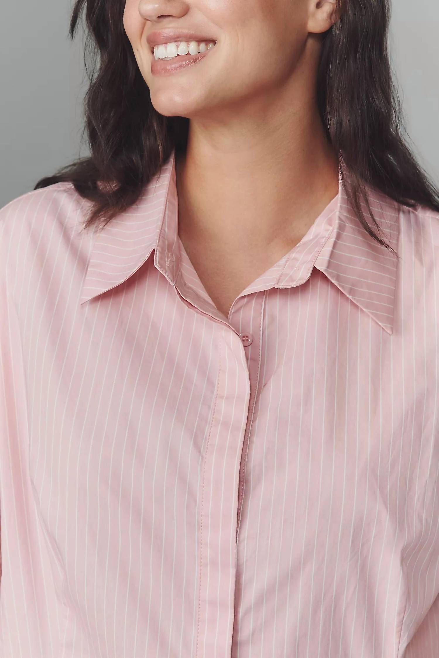 Curaae - Rosalie Short-sleeve Mini Shirt Dress