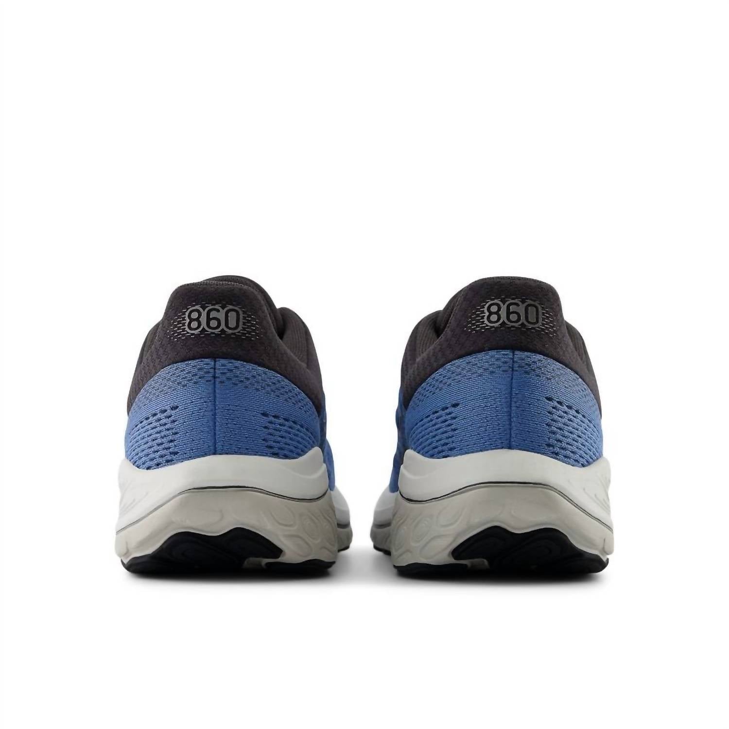 New Balance Men's Fresh Foam X 860 V14 Shoe in blue laguna black cement - men's shoe - view 4