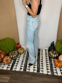 VERVET BY FLYING MONKEY High Rise Flare Jeans in vintage - women's jeans - alternate view